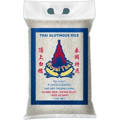 Royal Thai sladká lepkavá ryža glutinous biela 1 kg