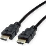 Roline Кабел HDMI - HDMI, високоскоростен, TPE, Ethernet, 4K30Hz, M/M, 2 м, черен 11.04. 5932-10 (11.04.5932-10)