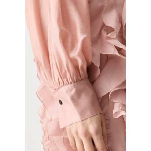 KARL LAGERFELD блуза дамска с лиосен (B3W11016) - answear - 254,06 лв