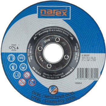 Narex Brusný kotouč 125 x 6 x 22.2 mm 65403774