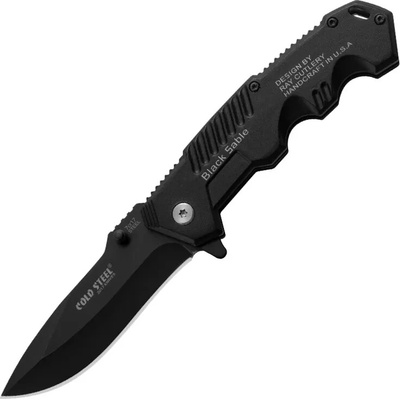 Taktický Black Sable Cold Steel černý nerezová ocel