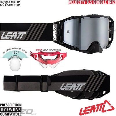 Leatt Velocity 6.5 IRIZ Stealth 2024