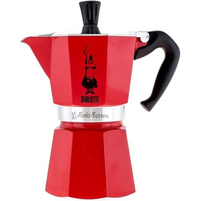 Bialetti Moka Express 6 červený