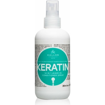 Kallos KJMN Professional Keratin bezoplachový sprej na vlasy 200 ml