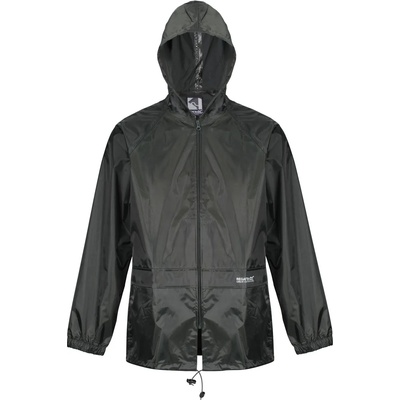 Regatta Непромокаемо яке Regatta Mens Stormbreaker Hooded Long Sleeve Waterproof Jacket - Dark Olive