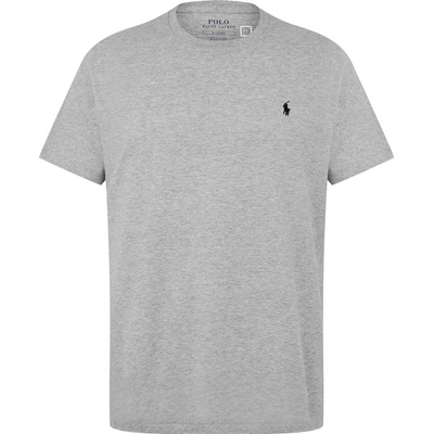 Ralph Lauren Тениска POLO RALPH LAUREN Mens Regular Fit Short Sleeve T-Shirt - Heather Grey / Navy