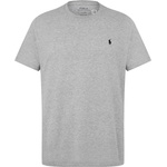 Ralph Lauren Тениска POLO RALPH LAUREN Mens Regular Fit Short Sleeve T-Shirt - Heather Grey / Navy