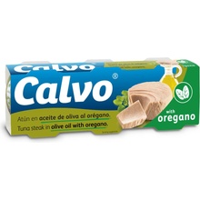 Calvo Tuňák v olivovém oleji S Oreganem 3 x 80 g