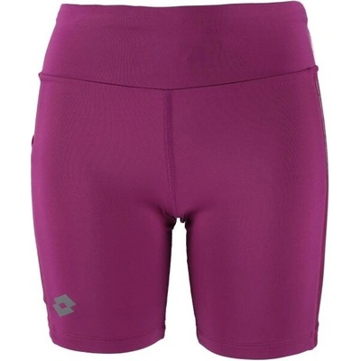 Lotto RUNNING CICLISTA SHORTS Dámské krátké legíny vínová