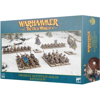 Games Workshop Dwarfen Mountain Holds Battalion (10-05)