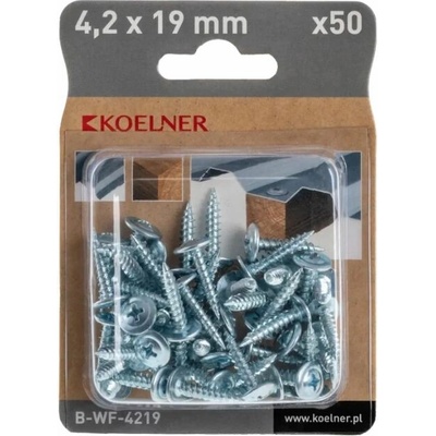 KOELNER Skrutka s plochou hlavou,o4,2x19 mm