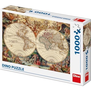 Dino Дино ИСТОРИЧЕСКА КАРТА 1000 Пъзел НОВО (532496)
