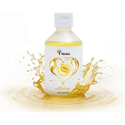 Verana Erotický masážny olej Melón 250 ml