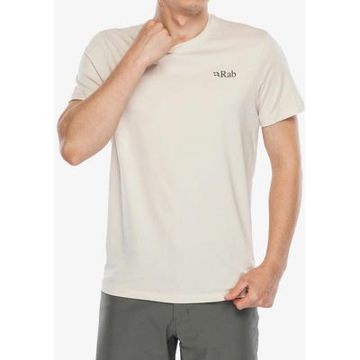 Rab Stance Mountain Peak Tee ecru