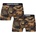 Urban Classics мъжки боксерки 2 бр, камуфлажно дърво (TB2047WOODCAMO)