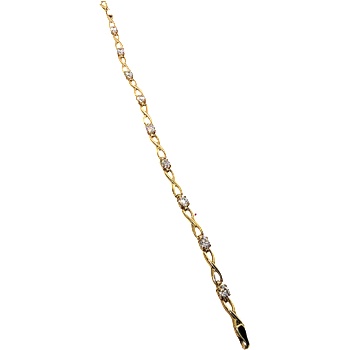 VipGold Златна дамска синджирна гривнa 6.85 гр (GRS014)