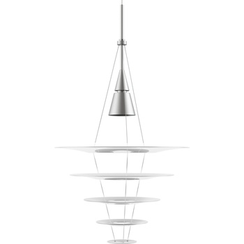 Louis Poulsen Висяща лампа Enigma 54, 5 см цвят алуминий (5741088755)