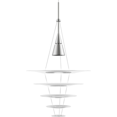Louis Poulsen Висяща лампа Enigma 54, 5 см цвят алуминий (5741088755)