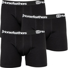 Horsefeathers Dynasty boxer shorts black 3Pack