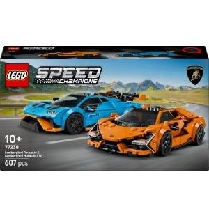 LEGO® Speed Champions 77238 Lamborghini Revuelto and Huracan