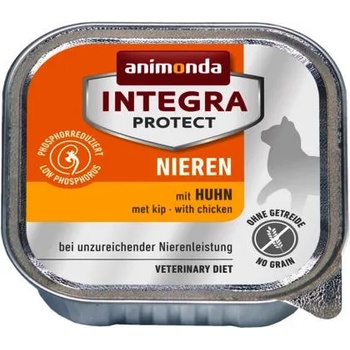 Animonda integra protect renal chicken -Храна с пилешко месо, за котки с бъбречна недостатъчност, 4 броя х 100 гр