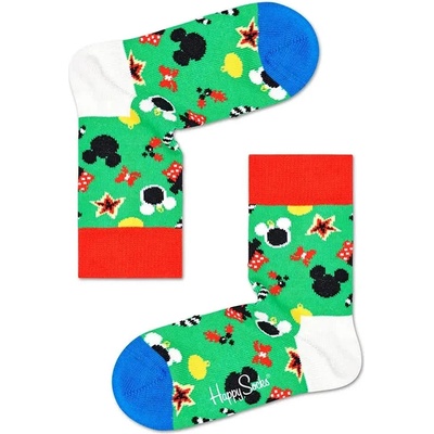 Чорапи Happy socks Disney Happy Hollidays Talla 0-12M socks - Green (Multicolor)