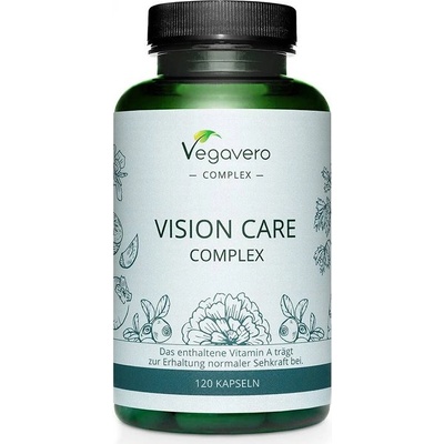Vegavero Vision Care Complex, 120 капсули, Vegavero