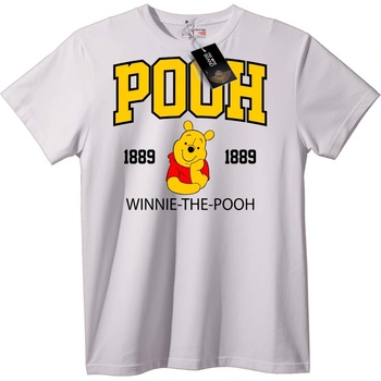 NOONEBRAND Тениска Winnie the Pooh 1889 - 6XL, White