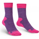 Bridgedale dámske ponožky Explorer HeavyWeight Merino Comfort Boot Wmns purple marl