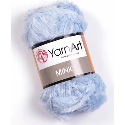 Yarn Art příze Mink 351 světle modrá