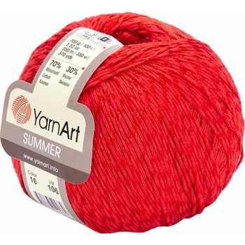 Image 1 of YARNART Summer 16 Red Плетива прежда (Summer 16)