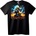 NOONEBRAND Тениска Wolverine Рокзвезда - 2XL, Black