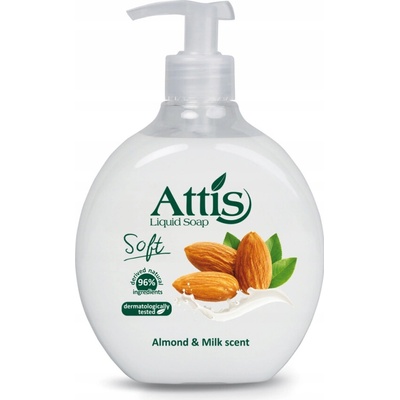 Gold drop attis soft tekuté mydlo mandľa 500 ml
