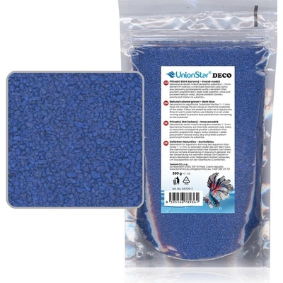 UnionStar písek Deco tmavě modrý 300 g
