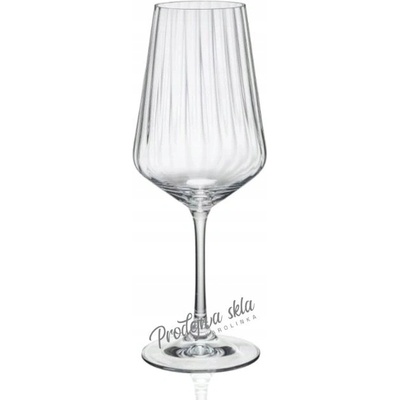 Bohemia Crystal Sklenice na víno Sandra Optic 6 x 350 ml