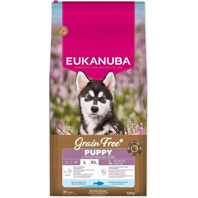 Eukanuba Grain Free Puppy Large Ocean Fish 12 kg