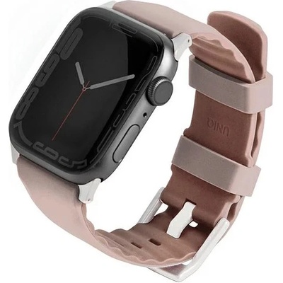 UNIQ strap Linus Apple Watch Series 4/5/6/7/8/SE/SE2 38/40/41mm. Airosoft Silicone blush pink UNIQ-41MM-LINUSPNK