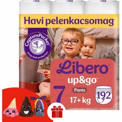 Libero Up&amp;Go nohavice 17+ junior 7 192ks