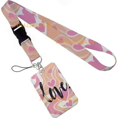 Šňůrka na krk 26029 s cedulkou na ID karty Love