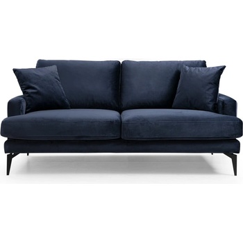 Hanah Home Тъмносин диван 175 cm Papira - Balcab Home (560ARE1505)