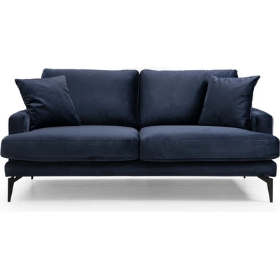 Hanah Home Тъмносин диван 175 cm Papira - Balcab Home (560ARE1505)