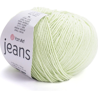 Yarn Art příze YarnArt Jeans 11 světle zelená