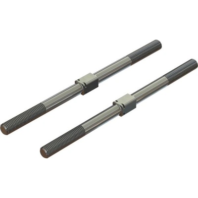 Arrma свързващ прът M7x130mm стомана, сребърен (2)