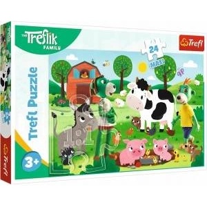 Trefl Puzzle 24 Maxi Treflik Family Trefliki in the Countryside Trefl 14361