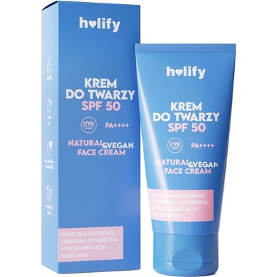 Holify Hyalurónový krém na tvár SPF50 50 ml