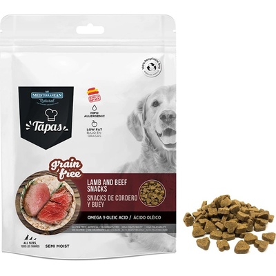 Mediterranean Natural Tapas Snack Dog Lamb with Beef GF 150 g