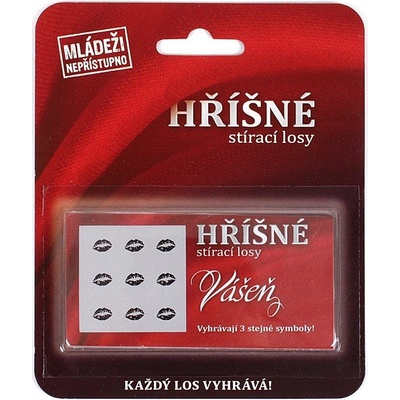 Hříšné stírací losy Vášeň