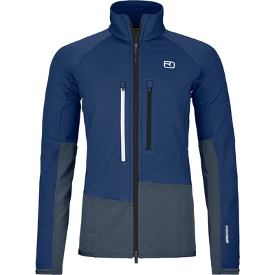 Ortovox Дамско поларено яке Ortovox Women's Fleece Rib Jacket Fleece jacket - Blue Nunatak (105-5187-0413)