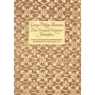 Bärenreiter Drei Dutzend Klavierfantasien TWV 33:1-36