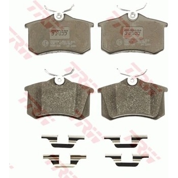 TRW Sada brzdových platničiek kotúčovej brzdy GDB1328